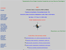 Tablet Screenshot of bceletronica.com.br